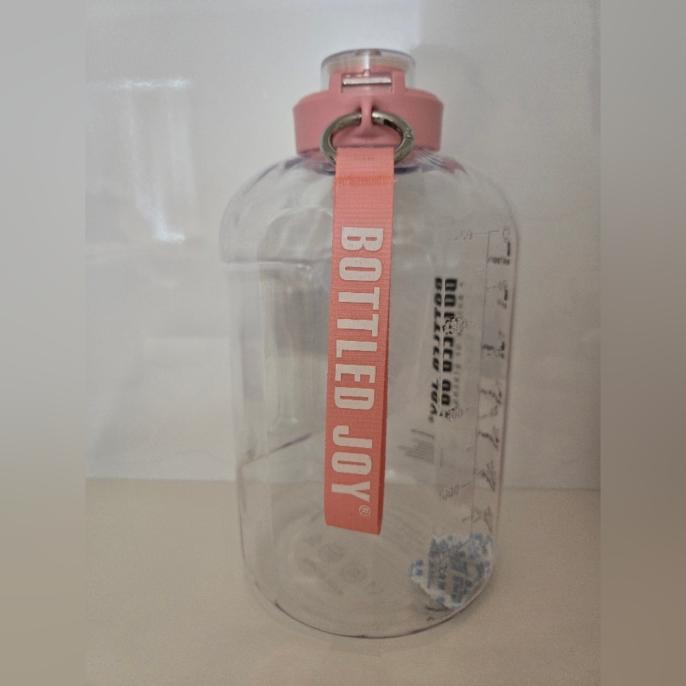 Bottled Joy 2.5L Motivational Water Bottle - NWT